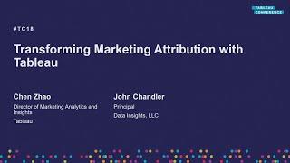 Marketing @Tableau | Transforming marketing attribution with Tableau