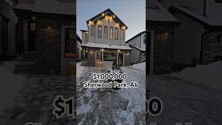 Tour a $1,100,000 showhome in sherwood park Alberta #movingtoedmonton #realestate