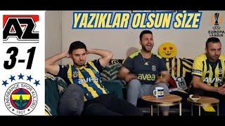 AZ ALKMAAR - FENERBAHÇE (FANATİK FENERBAHÇELİLER ÇILDIRDI)