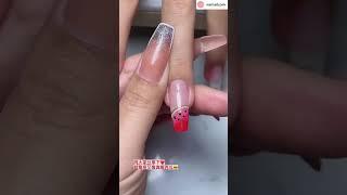 美甲教學分享【夏日西瓜款】#自己GEL甲自己整
