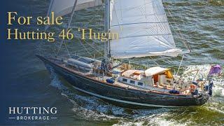 For Sale: Hutting 46 'Hugin' - Aluminium sailing yacht