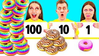 100 Layers of Food Challenge | Kitchen Battle with Secret Gadgets by PaRaRa Challenge