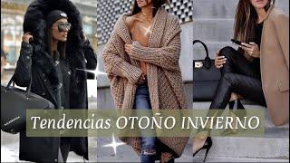 OUTFITS OTOÑO INVIERNO 2021•2022 COLORES DE MODA PARA MUJER LOOKS EN TENDENCIA OTOÑO INVIERNO 2022