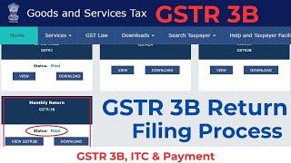 GSTR 3B Return Filing Process | How to File GSTR 3B Return in 2024 | GSTR 3B