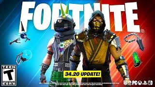 FORTNITE 34.20 UPDATE! (Scorpion, OG Season 3, & More!)