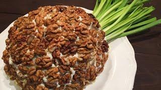 Салат "Ананас" - вкусный салат к праздничному столу, Новый год 2018