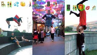 Kirya Kolesnikov Epic Parkour || Public Reactions