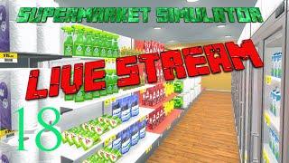 Supermarket Simulator Ep. 18 (Game Update Days 264 -279)  (16 days) Live Stream