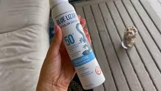 BLUE LIZARD Mineral Sunscreen Sensitive SPF 50+ Spray, Is this a good sunscreen