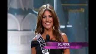 2013 Miss Ecuador Universe Preliminary Competition