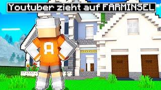 ein NEUER YOUTUBER zieht auf MEINE FARM-INSEL  - Youtuber Insel 3