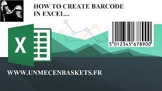 How to create UPC-A/EAN13 barcode in Excel easily