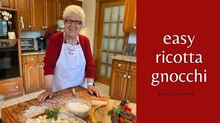 Nonna's Quick & Easy Ricotta Gnocchi (e110)