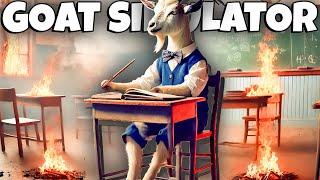 Goat Broke The School System in NEW Goat Simulator!