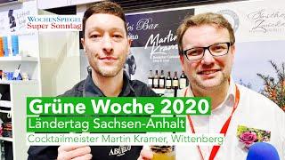 Grüne Woche 2020 - Cocktailmeister Martin Kramer - Sachsen-Anhalt