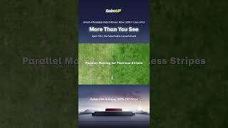 Smart affordable robot mower, mow 1,000 ㎡ like a pro!