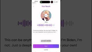 Crazy AI voice app  #ai