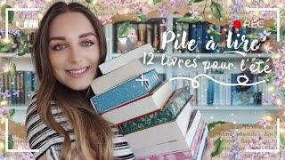 PILE A LIRE DE L'ÉTÉ (12 LIVRES) ️ | ICE CREAM SUMMER CHALLENGE