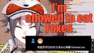 Mysta Defends Eating JP Fox Gaku Fushimi -【Nijisanji EN | Mysta Rias】