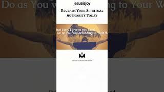 Reclaim Your Spiritual Authority Today