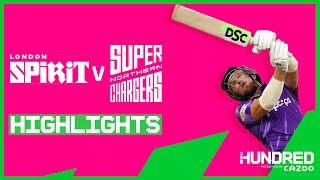 Biggest Total Yet! | London Spirit v Northern Superchargers - Highlights | The Hundred 2021