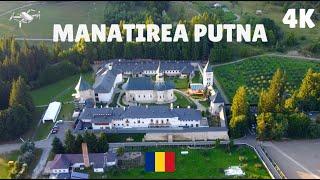 Romania | Mănăstirea Putna | 4K Ulta HD | Video cu Drona