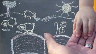 Jesus Loves Me  Lullaby with Adorable Chalk Animation (Instrumental vs)