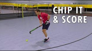 Indoor Hockey Backhand Scoring | Hertzberger TV tutorial