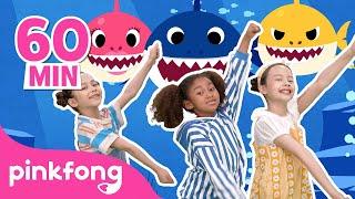 Baby Shark Dance with Kids and more! | Compilation | Dance & Rhymes | Pinkfong Songs