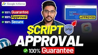 New AdSense Approval PHP Script (No Articles Needed) | 100% Woring Instant Google AdSense Approval