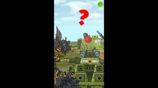 Leviathan vs KV 44 m #gerand #cartoon_about_tanks #tank #edit