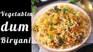 Vegetable Dum Biryani | Baby Corn Biryani | RR Daily Cooking | Winter Recipe |