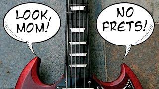 Fretless Guitar Conversion - I'm In Love!