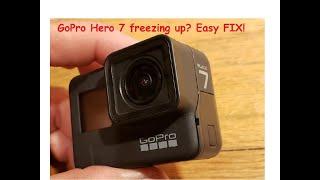 GoPro Hero 7 Black freezing during recording - Problem SOLVED!! Hero 7 locking up.