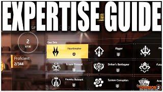 THE DIVISION 2 NEW EXPERTISE SYSTEM & THE FASTEST WAY TO LEVEL IT UP! HOW DOES IT WORK?