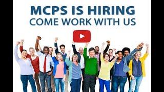 Work for MCPS!