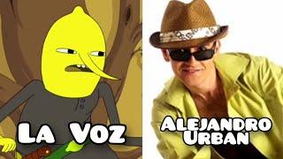 ALEJANDRO URBAN (personajes) - Cantante y Actor de doblaje mexicano  