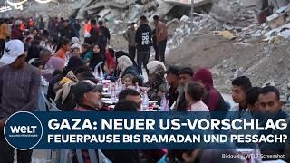 ISRAEL STIMMT ZU: Waffenruhe bis Ramadan und Pessach – Hamas lehnt US-Vorschlag ab!