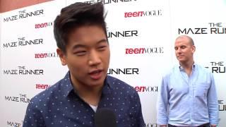 The Maze Runner: Ki Hong Lee "Minho" Premiere Movie Interview | ScreenSlam