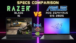 Razer Blade 16 vs Zephyrus G16 (2025) | Best Ultimate 16 Inch High Performance Laptop Under $2800