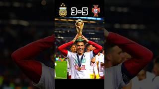 Ronaldo Made Argentina Cry | Argentina  vs Portugal  imaginary final 2026 #shorts #football