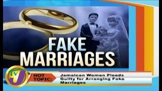 TVJ Smile Jamaica: Hot Topic - Fake Marriages - August 23 2019