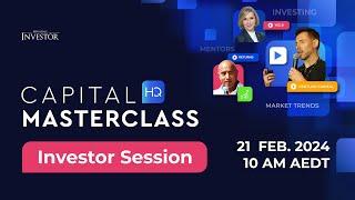 CapitalHQ Masterclass: Day 1 Investor Session - Angel Investing & Portfolio Strategies