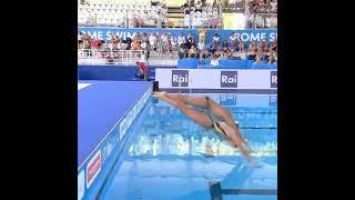 Renaud BARRAL vs Lisa INGENITO (BEL) | Onland Performance | Artistic Swimming #shorts