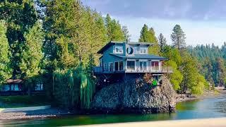 Amazing Lake House Coeur d'Alene ID ️ Northern Idaho Dream Homes