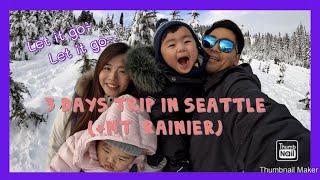 아기랑 씨애틀 3일 여행 (+레이니어 국립공원); 3days trip in Seattle with two babies