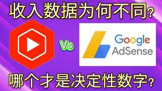 为何优管的收入数据和谷歌广告联盟Google Adsense的收入数据有差别?