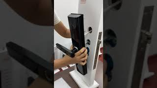 D8 smart door lock installation video