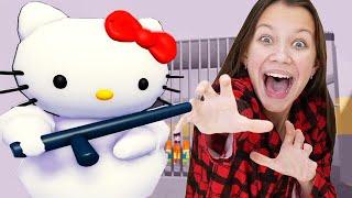 Surviving Hello Kitty's Terrifying Chase: A Thrilling Escape!