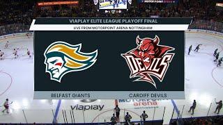 Highlights: Belfast Giants v Cardiff Devils - Play-off Grand Final - 16/04/23